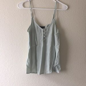 Mint green tank top